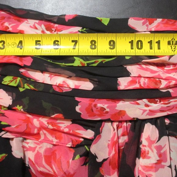 THE LIMIT FLORAL STRAPLESS WITH TAG DRESS - Picture 9 of 12